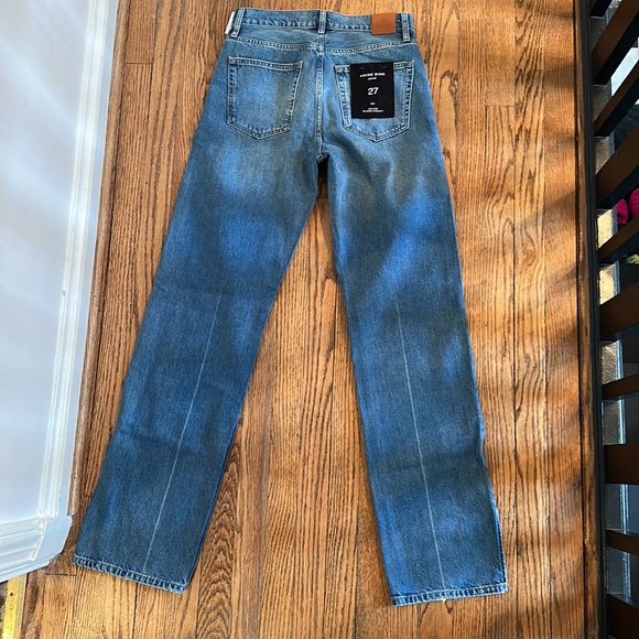 Anime Bing Denim 27 Roy Mid Rise Relaxed Straight Leg - Picture 4 of 5
